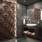 Гипсовая 3D панель с принтографией PM-22 варинант исполнения - 2 | Loft Concept в Краснодаре