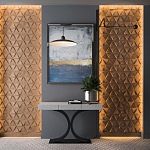 Гипсовая 3D панель с принтографией PM-50 варинант исполнения - 1 | Loft Concept в Краснодаре