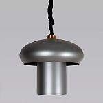 Подвесной светильник с серым металлическим плафоном Capability варинант исполнения - 1 | Loft Concept в Краснодаре