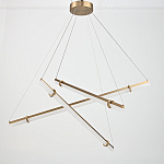 Светодиодная люстра Trumpet Tube Brass 107 варинант исполнения - 4 | Loft Concept в Краснодаре