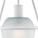 Бра белое с матовым стеклянным плафоном в форме шара White Lighthouse варинант исполнения - 1 | Loft Concept в Краснодаре