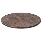 Стол журнальный c коричневой круглой столешницей на четырех металлических ножках Charm Coffee Table варинант исполнения - 2 | Loft Concept в Краснодаре