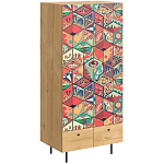 Шкаф с принтом Dominoes варинант исполнения - 1 | Loft Concept в Краснодаре