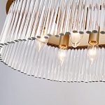 Люстра подвесная овальная со стеклянными трубками Длина 100 см Nembus варинант исполнения - 5 | Loft Concept в Краснодаре