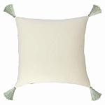 Подушка с цветочным принтом и кисточками Blooming Elegance Daisy варинант исполнения - 4 | Loft Concept в Краснодаре