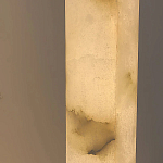 Торшер геометрический с тремя мраморными плафонами Marble Tripod варинант исполнения - 10 | Loft Concept в Краснодаре