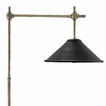 Торшер с черным абажуром в форме конуса Сoncord варинант исполнения - 1 | Loft Concept в Краснодаре