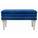 Мягкая банкетка с зоной для хранения Casket Blue варинант исполнения - 1 | Loft Concept в Краснодаре
