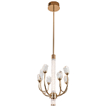 Люстра с декором в виде кристаллов из хрусталя Kenneth Crystal Stone Chandelier 8 варинант исполнения - 2 | Loft Concept в Краснодаре