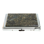 Портсигар на 10 сигарет с газовой зажигалкой из натурального камня Лабрадор Stone Cigarettes Cases варинант исполнения - 5 | Loft Concept в Краснодаре