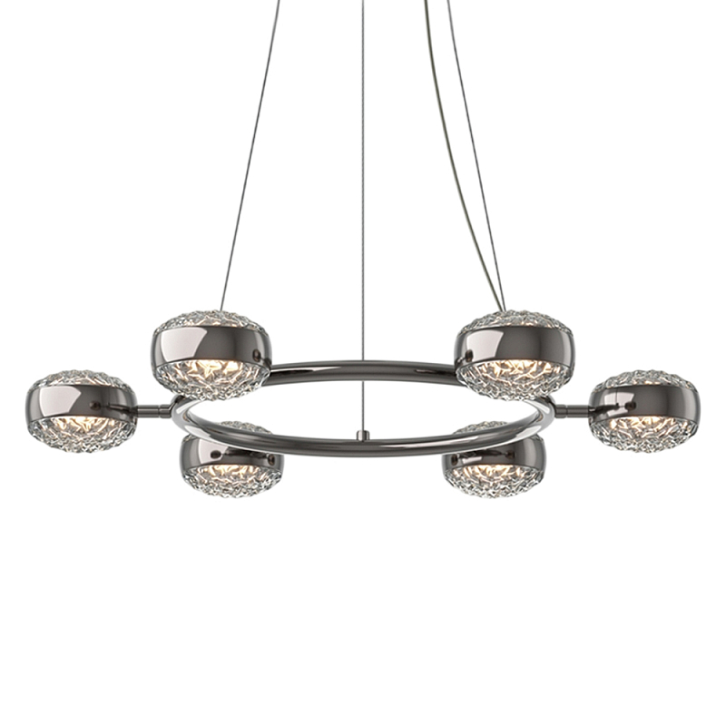 Люстра подвесная Mind 3000К 60Вт Черный Серый в Краснодаре | Loft Concept 