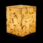 Торшер прямоугольный из натурального камня Calcite Geometry варинант исполнения - 5 | Loft Concept в Краснодаре