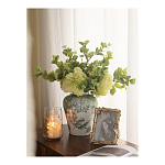 Ваза с зелеными цветочными и птичьими мотивами Vase Inspired by Nature варинант исполнения - 7 | Loft Concept в Краснодаре