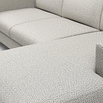 Мебельная ткань Шенилл серо-голубой цвет 142 см T4-47 варинант исполнения - 12 | Loft Concept в Краснодаре