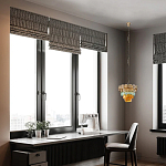 Люстра конусовидная с каскадом из разноцветных круглых подвесов Key Lustar варинант исполнения - 5 | Loft Concept в Краснодаре