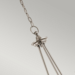 Люстра с прозрачными плафонами из пузырчатого стекла Kichler варинант исполнения - 8 | Loft Concept в Краснодаре