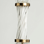 Подвесной светильник с цилиндрическим плафоном из прозрачных стеклянных трубок Nembus варинант исполнения - 7 | Loft Concept в Краснодаре