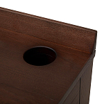 Рабочий стол из массива ясеня Marleen Brown Desk варинант исполнения - 2 | Loft Concept в Краснодаре