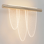 Бра с тремя элементами в форме лепестков и металлическим основанием DALI Tonin Casa варинант исполнения - 1 | Loft Concept в Краснодаре