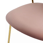 Стул Singer Chair без подлокотников Розовый Велюр варинант исполнения - 6 | Loft Concept в Краснодаре
