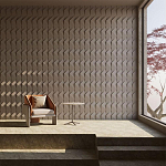 Гипсовая 3D Панель FERRUM варинант исполнения - 1 | Loft Concept в Краснодаре