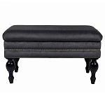 Мягкая банкетка с зоной для хранения Casket Dark Grey варинант исполнения - 1 | Loft Concept в Краснодаре