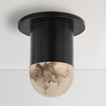 Потолочный светильник светодиодный с плафоном из натурального камня Purgatory варинант исполнения - 1 | Loft Concept в Краснодаре