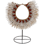 Этническое ожерелье из ракушек на подставке Ethnic Necklace Sharp Lacy Shells варинант исполнения - 1 | Loft Concept в Краснодаре