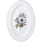 Обеденный сервиз из фарфора с рисунком цветов на 6 персон 23 предмета Garden Whisper Porcelain Set  варинант исполнения - 7 | Loft Concept в Краснодаре