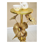 Столик приставной из металла с основанием в виде цветочной композиции Flower Arrangement Table варинант исполнения - 6 | Loft Concept в Краснодаре