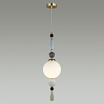 Подвесной светильник со вставками из керамики SkyEast Duo варинант исполнения - 4 | Loft Concept в Краснодаре