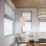 Люстра трехъярусная с декором из круглых деревянных бусин с кисточками Gray Brown Wooden Beads Chandelier варинант исполнения - 4 | Loft Concept в Краснодаре