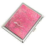 Портсигар с газовой зажигалкой из натурального камня Родонит Stone Cigarettes Cases варинант исполнения - 1 | Loft Concept в Краснодаре