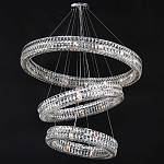 Хрустальная Люстра Элизабет из трех колец Хром  варинант исполнения - 1 | Loft Concept в Краснодаре