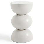 Приставной столик белого цвета Bead варинант исполнения - 1 | Loft Concept в Краснодаре