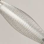 Люстра круглая каскадня с 5-ю плафонами из металлической сетки Mesh Lampshade Lighting варинант исполнения - 7 | Loft Concept в Краснодаре