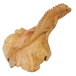 Статуэтка из дерева игуана Animals of the World варинант исполнения - 5 | Loft Concept в Краснодаре