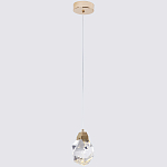 Подвесной светильник с хрустальным плафоном Esme Crystal Gold Hanging lamp варинант исполнения - 2 | Loft Concept в Краснодаре