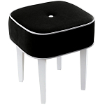 Квадратный мягкий пуф на белых ножках Winton Pouf Square варинант исполнения - 9 | Loft Concept в Краснодаре