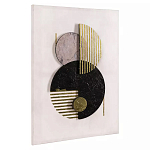 Панно декоративное с объемным эффектом Asymmetry варинант исполнения - 1 | Loft Concept в Краснодаре