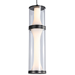 Подвесной светильник со стеклянным плафоном Trina Flask Black Hanging Lamp варинант исполнения - 3 | Loft Concept в Краснодаре