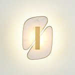 Бра с мраморными вставками Marble Plates варинант исполнения - 2 | Loft Concept в Краснодаре