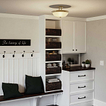 Потолочный светильник со стеклянным плафоном в виде купола Quoizel варинант исполнения - 16 | Loft Concept в Краснодаре