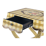 Приставной столик с ящиком в стиле ретро Vintage Rustic Tablecloth варинант исполнения - 3 | Loft Concept в Краснодаре