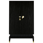 Платяной шкаф Elsa Dreams Black с 2-мя фасадами варинант исполнения - 5 | Loft Concept в Краснодаре