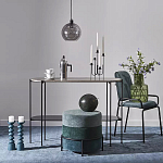 Подсвечник фигурный голубой Bright Accent 33 см варинант исполнения - 4 | Loft Concept в Краснодаре