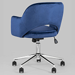 Кресло для компьютерного стола Veloury Blue варинант исполнения - 6 | Loft Concept в Краснодаре