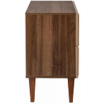 Тумба прикроватная бежевая из массива бука с 2-мя ящиками Wenge Light варинант исполнения - 3 | Loft Concept в Краснодаре