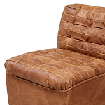 Модульное кожаное кресло Maxence Lounge Leather Armchair варинант исполнения - 2 | Loft Concept в Краснодаре