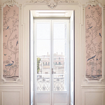 Обои ручная роспись Earlham Almost Mauve варинант исполнения - 3 | Loft Concept в Краснодаре